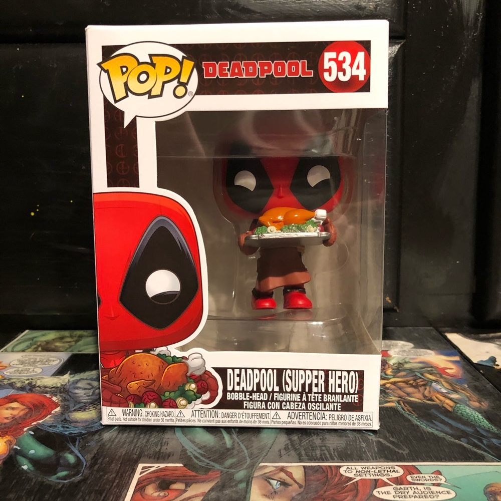 Dead Pool Supper Hero Funko Pop.
